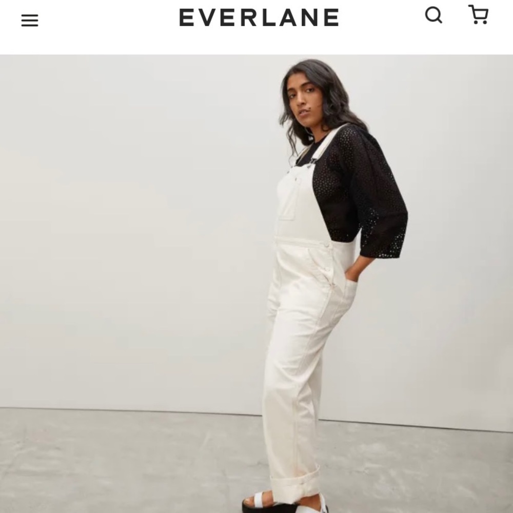 New Everlane “The Canvas Overalls”